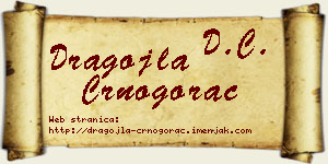 Dragojla Crnogorac vizit kartica